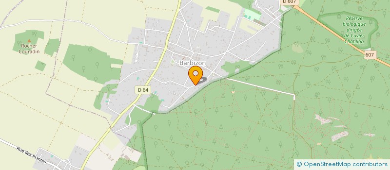 localisation de l'entreprise LOUIS IX  BARBIZON