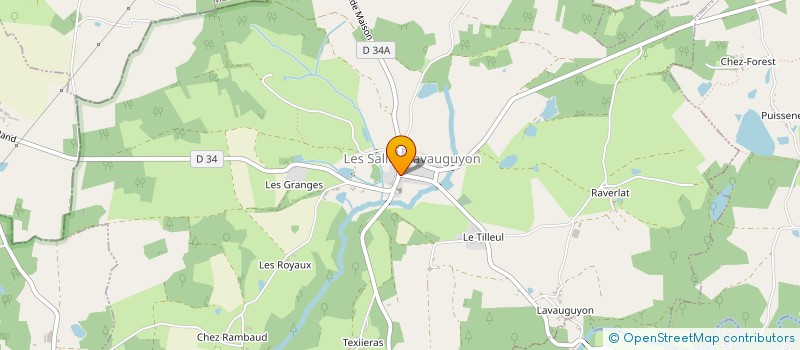 localisation de l'entreprise LOUIS J à LES SALLES-LAVAUGUYON