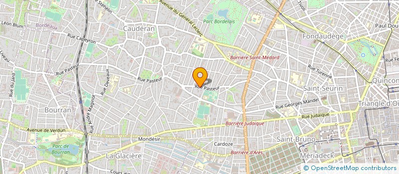 localisation de l'entreprise LOUIS JOSE ET ASSOCIES CONSEIL à BORDEAUX