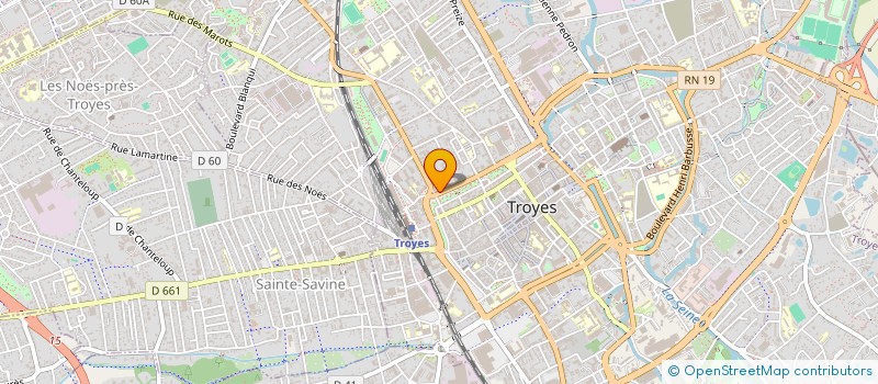 localisation de l'entreprise LOUIS LAIRE ET FILS à TROYES