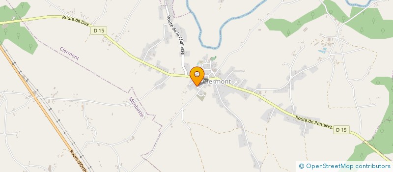 localisation de l'entreprise LOUIS LAUILHE TRAVAUX DIVERS  CLERMONT