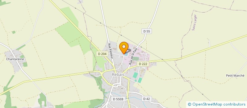 localisation de l'entreprise LOUIS LAURENT à REBAIS