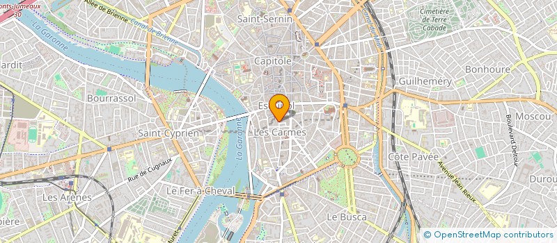 localisation de l'entreprise LOUIS MANVER LUNETIER à TOULOUSE