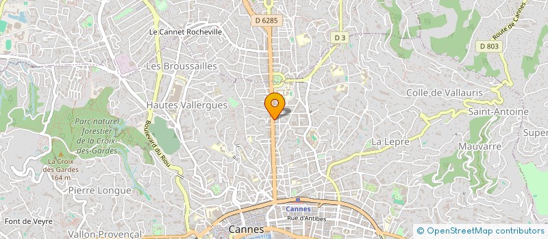 localisation de l'entreprise LOUIS MARIE  CANNES