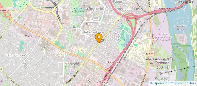 localisation de l'entreprise LOUIS MARIE DE CAFFARELLI DU FALGA à TOULOUSE