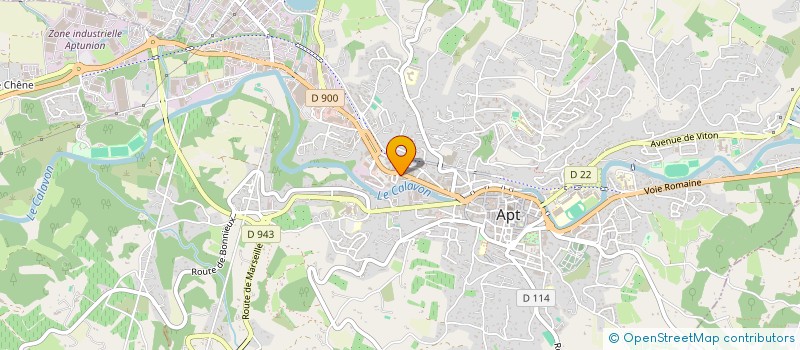 localisation de l'entreprise LOUIS MF à APT