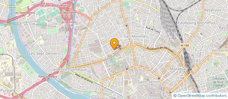 localisation de l'entreprise LOUIS MISTOU à TOULOUSE