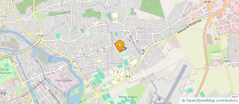 localisation de l'entreprise LOUIS PASTEUR SANTE  ESSEY-LES-NANCY