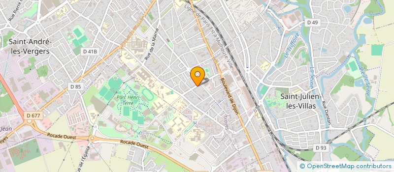 localisation de l'entreprise LOUIS PESTELARD - PARIS 2024 à TROYES
