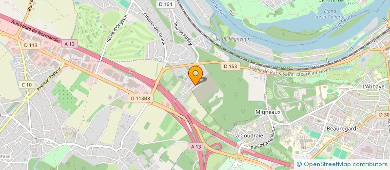 localisation de l'entreprise LOUIS PFAFF ET COMPAGNIE  VILLENNES-SUR-SEINE