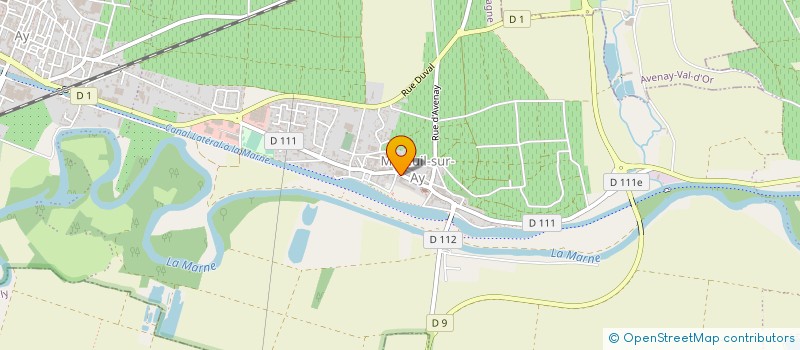 localisation de l'entreprise LOUIS PHILIPPE à AY-CHAMPAGNE