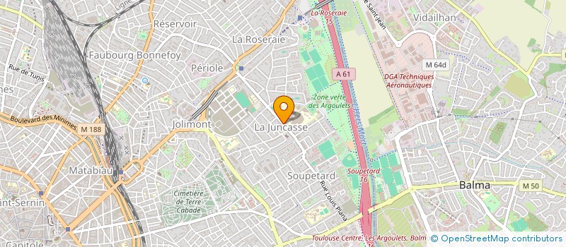 localisation de l'entreprise LOUIS PLANA à TOULOUSE