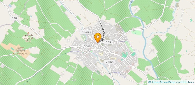 localisation de l'entreprise LOUIS ROSE  SERVIAN