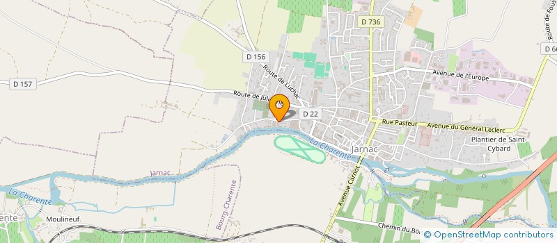 localisation de l'entreprise LOUIS ROYER à JARNAC