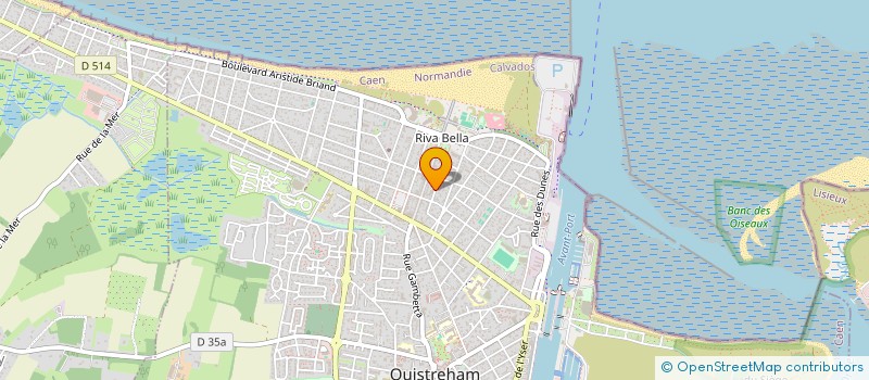 localisation de l'entreprise LOUIS SARL  OUISTREHAM