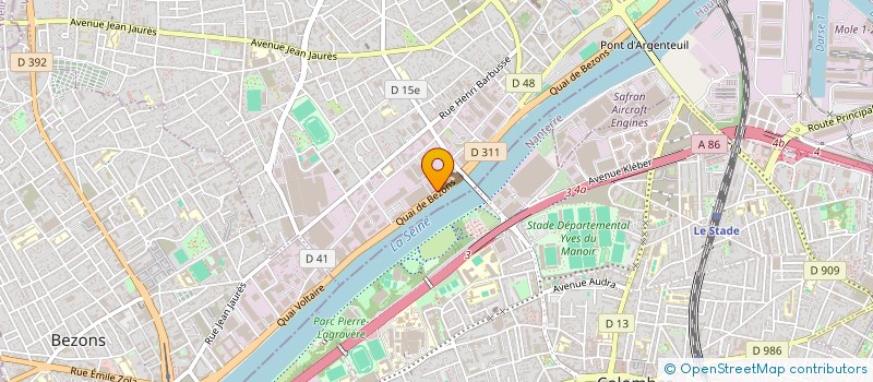 localisation de l'entreprise LOUIS TELLIER à PARIS