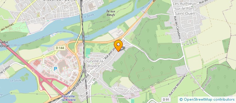 localisation de l'entreprise LOUIS TRAVERSE LA MANCHE  TOURVILLE-LA-RIVIERE