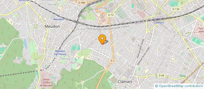 localisation de l'entreprise LOUIS VIN à CLAMART