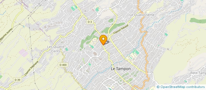 localisation de l'entreprise LOUIS VINCENT à LE TAMPON