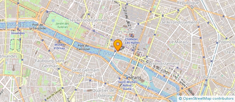 localisation de l'entreprise LOUIS VUITTON MALLETIER à PARIS