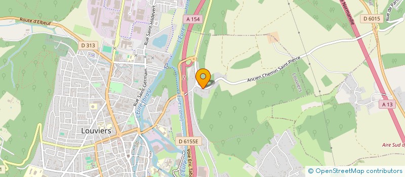 localisation de l'entreprise LOUIS XIV PARTICIPATIONS à LOUVIERS