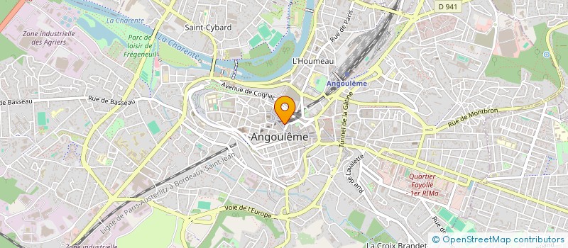 localisation de l'entreprise LOUIS XVII à ANGOULEME