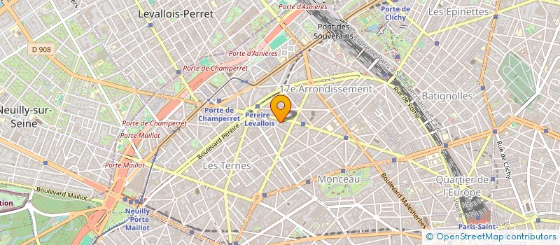 localisation de l'entreprise LOUIS2  PARIS