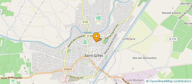 localisation de l'entreprise LOUISA  SAINT-GILLES