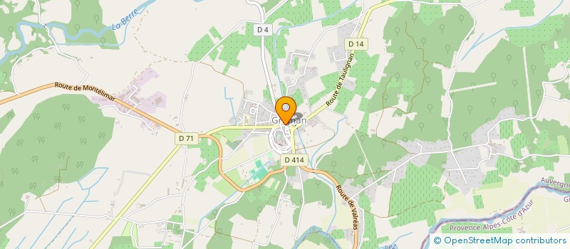 localisation de l'entreprise LOUISA  GRIGNAN