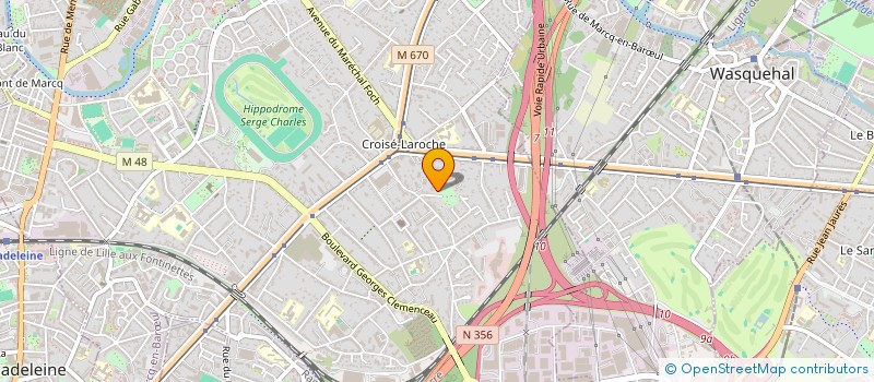 localisation de l'entreprise LOUISA  MARCQ-EN-BARUL