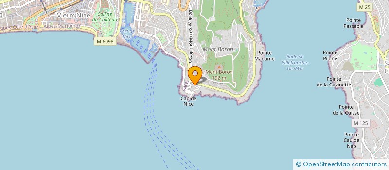 localisation de l'entreprise LOUISA à NICE