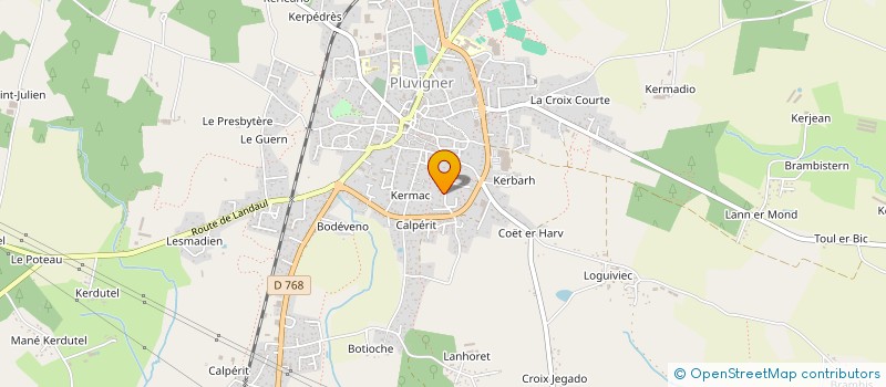 localisation de l'entreprise LOUISA  PLUVIGNER