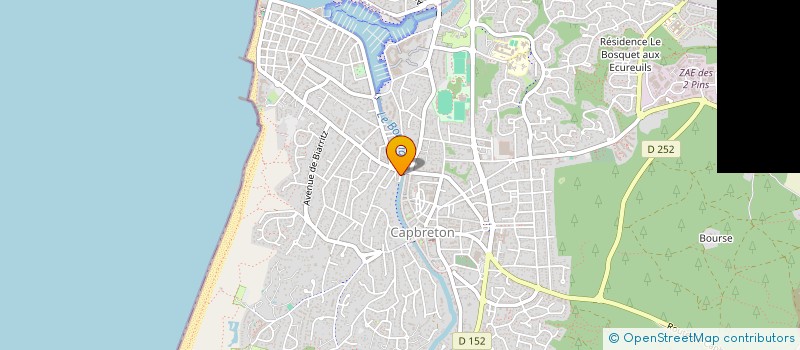 localisation de l'entreprise LOUISA AMORE à CAPBRETON