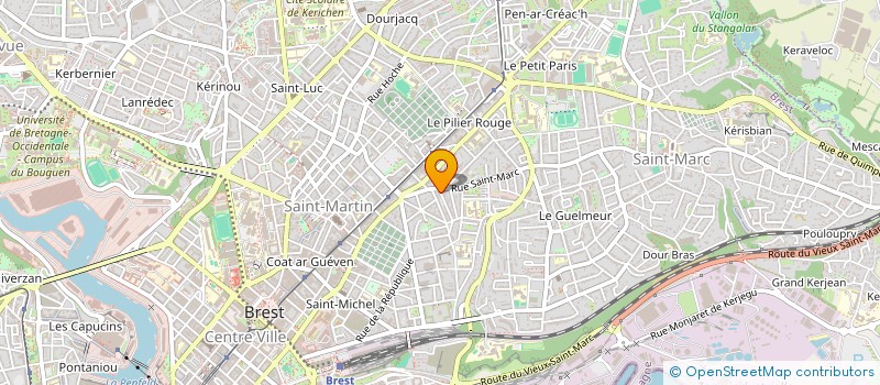 localisation de l'entreprise LOUISA'PPART  BREST