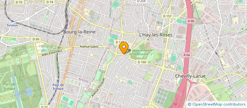 localisation de l'entreprise LOUISA ROSA  L'HAY-LES-ROSES