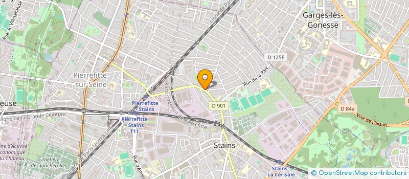 localisation de l'entreprise LOUISA SERVICES PRO à STAINS