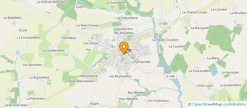 localisation de l'entreprise LOUISAK  SAINT-PIERRE-DES-NIDS