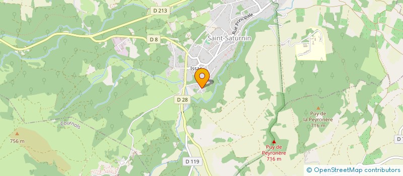 localisation de l'entreprise LOUISANA à SAINT-SATURNIN
