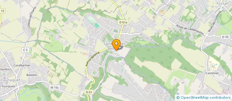 localisation de l'entreprise LOUISANNA  SAINT-GENIES-BELLEVUE