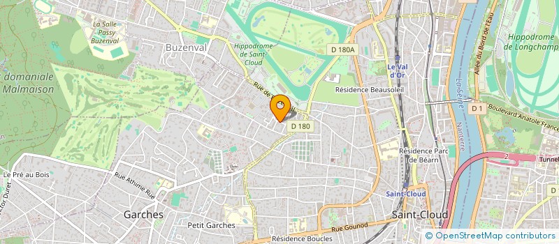 localisation de l'entreprise LOUISE à GARCHES