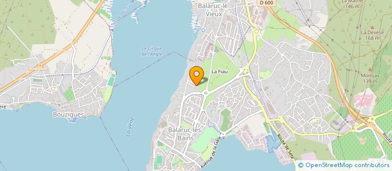 localisation de l'entreprise LOUISE  BALARUC-LES-BAINS