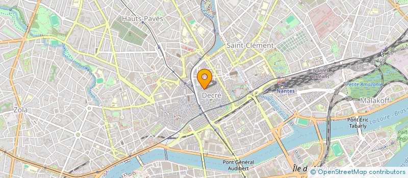 localisation de l'entreprise LOUISE à NANTES