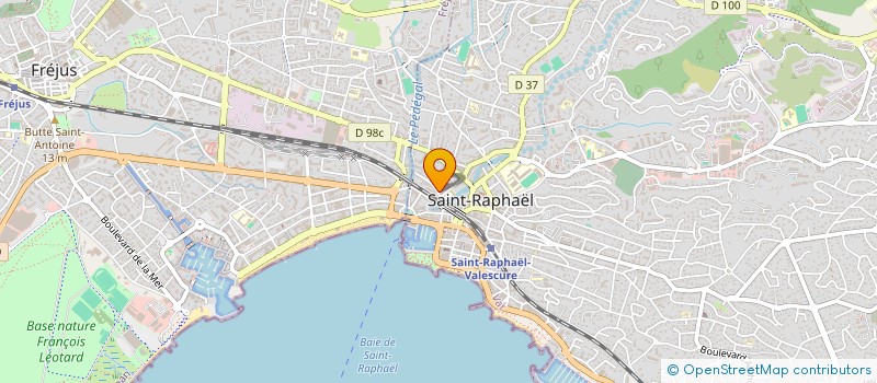 localisation de l'entreprise LOUISE  SAINT-RAPHAEL