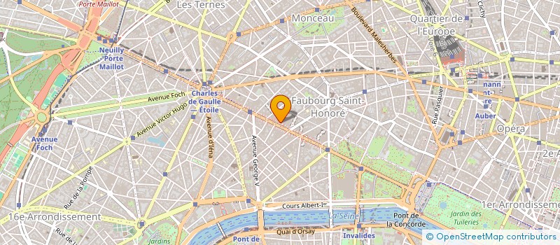 localisation de l'entreprise LOUISE  PARIS