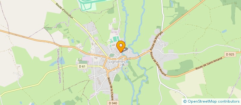 localisation de l'entreprise LOUISE  LIGNIERES