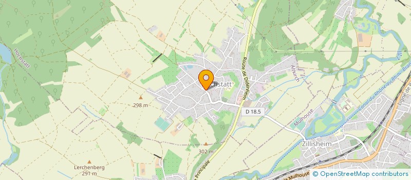 localisation de l'entreprise LOUISE ARCHITECTEURS  FLAXLANDEN