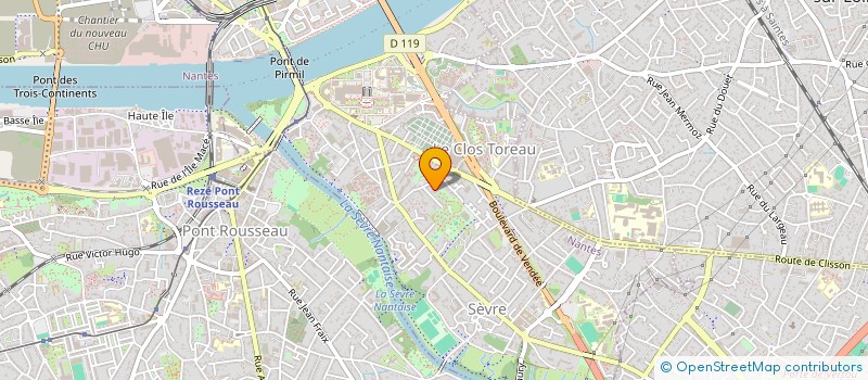 localisation de l'entreprise LOUISE BRASSART  NANTES