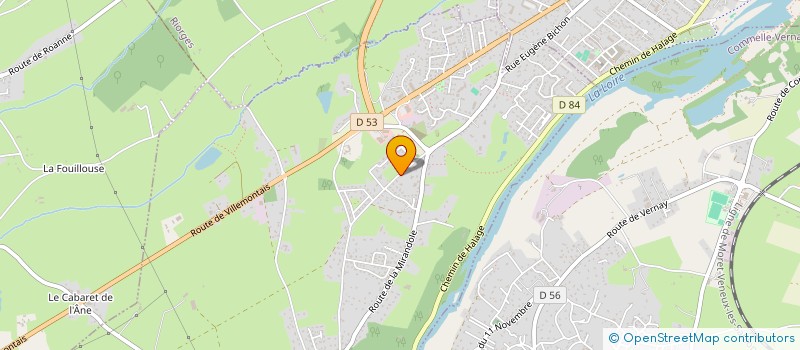 localisation de l'entreprise LOUISE CLEMENT  VILLEREST