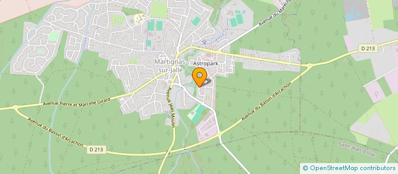localisation de l'entreprise LOUISE ET JEANNE  MARTIGNAS-SUR-JALLE