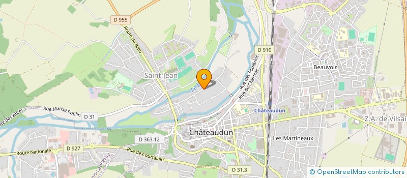localisation de l'entreprise LOUISE ET JULES à CHATEAUDUN